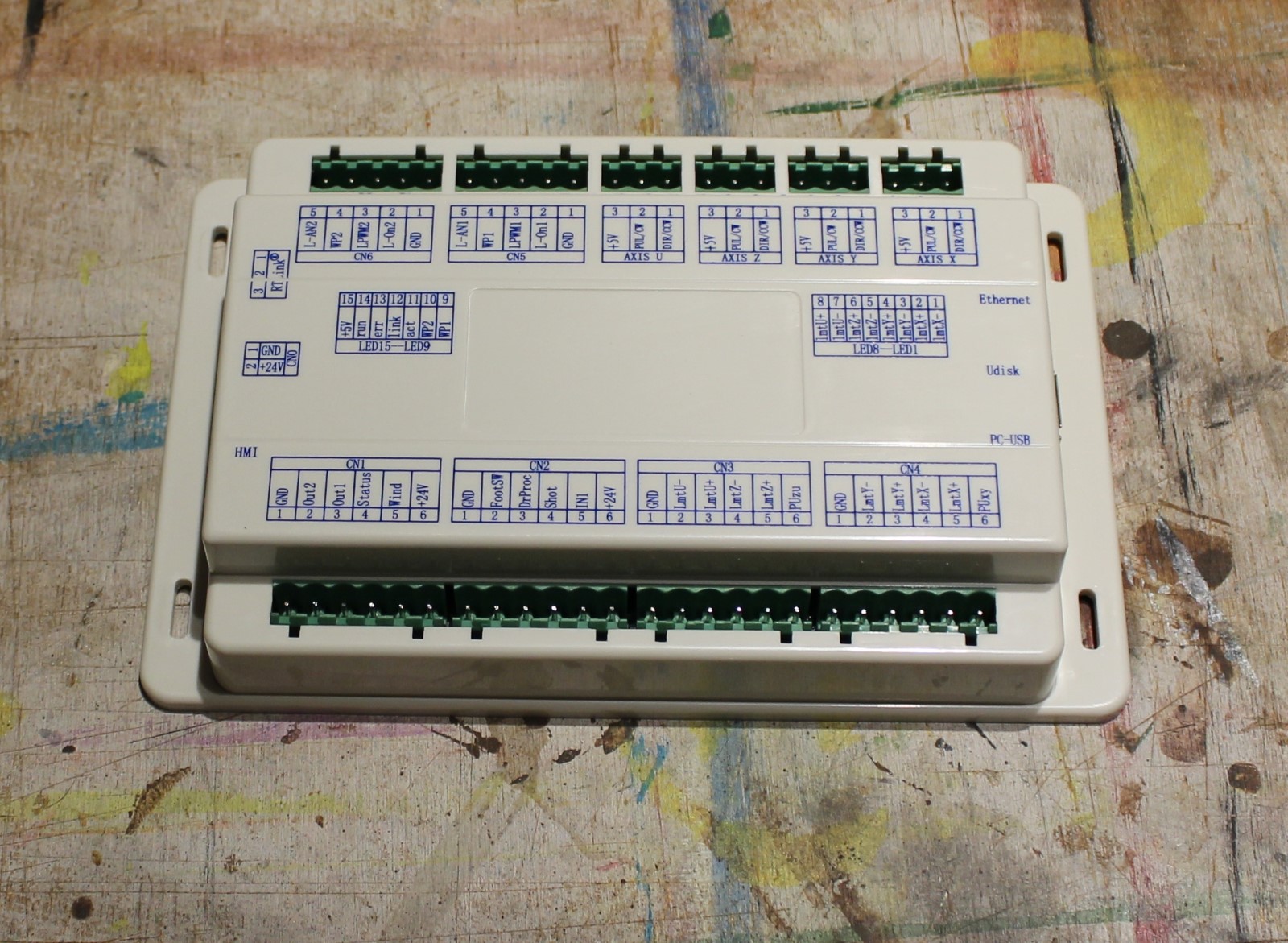 Wiring the Ruida Controller