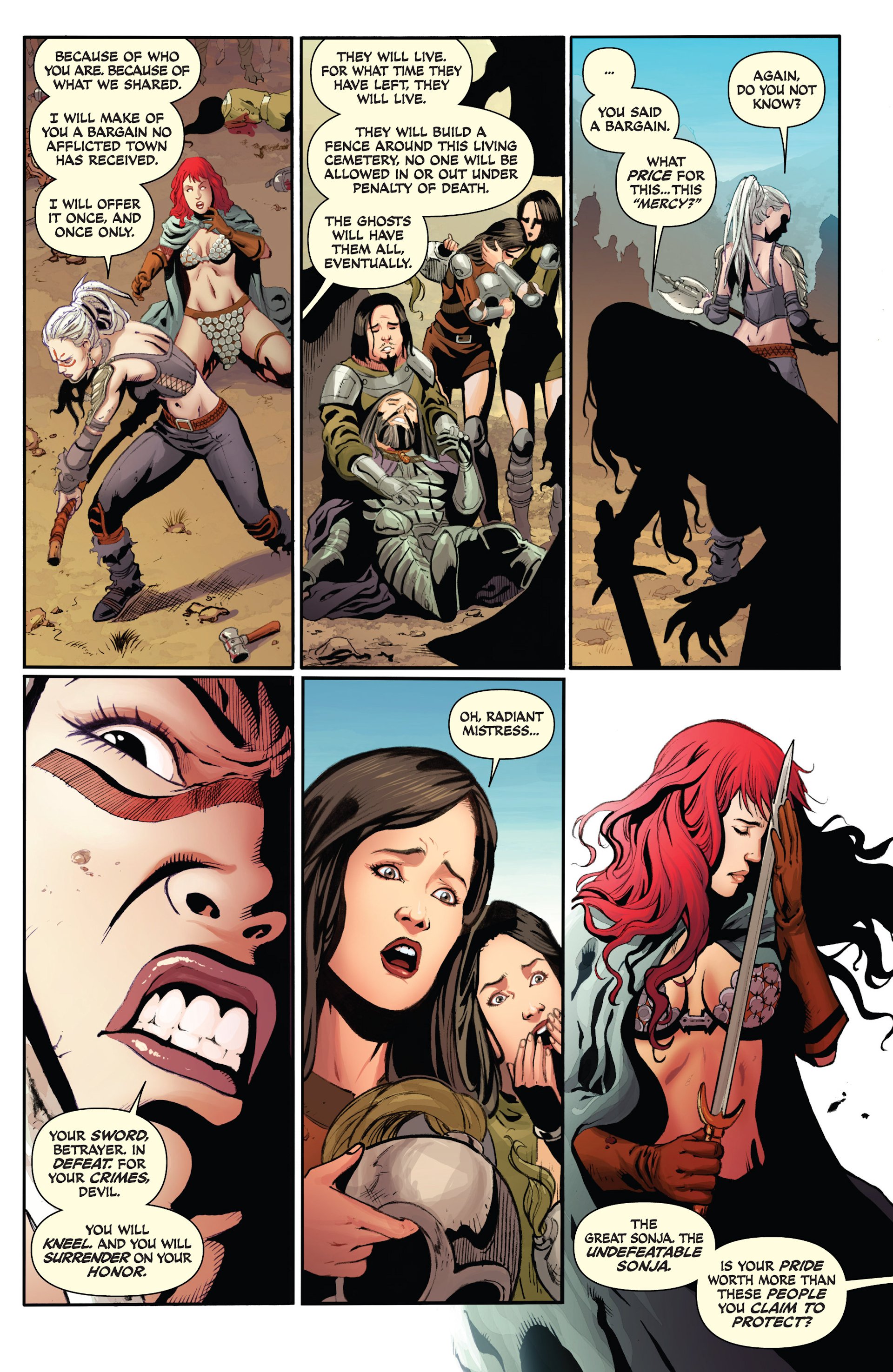 Read online Red Sonja (2013) comic -  Issue #2 - 22