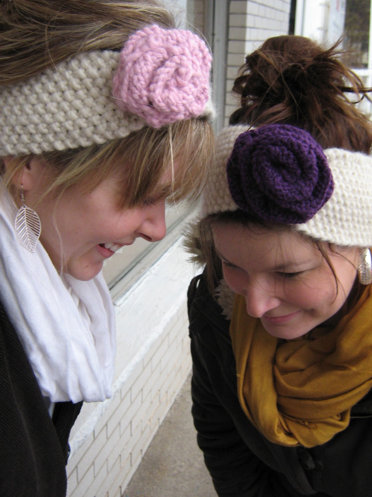 Mellie Made Designs: Knit Winter Headbands