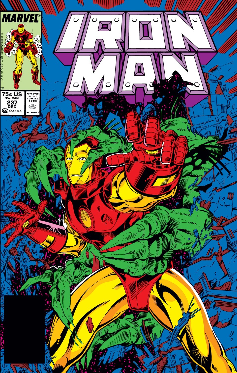 Read online Iron Man (1968) comic -  Issue #237 - 1