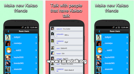 Conoce nuevas amigas y amigos con Chat Room for Kakao