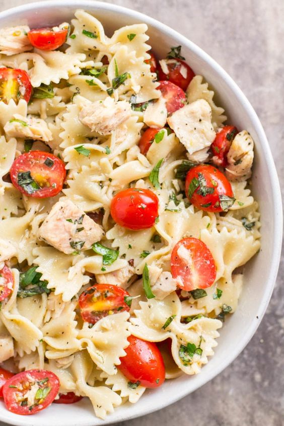 Healthy Tuna Pasta Salad - Meal Prep Recipes For Busy People