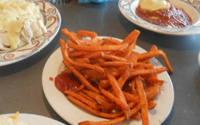 Sweet Potato Fries at Star Diner Cafe in North Wildwood, New Jersey