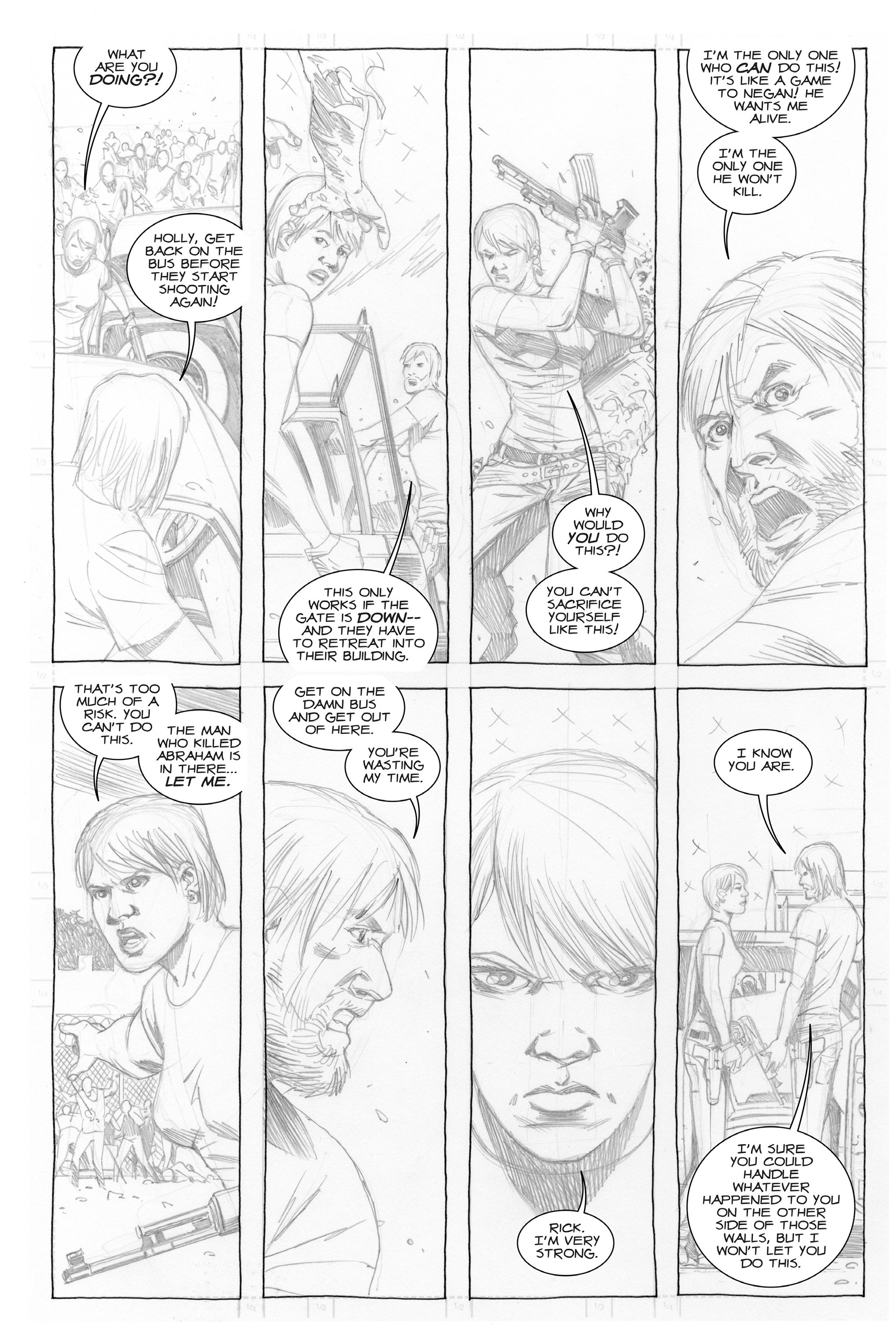 The Walking Dead issue All Out War Artist Proof Edition - Page 38