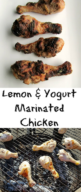This chicken brings the flavors of Greece to your grill. It is marinated in lemon and yogurt and then grilled. It comes off juicy, tender and full of flavor. You are going to love how good and how easy it is!