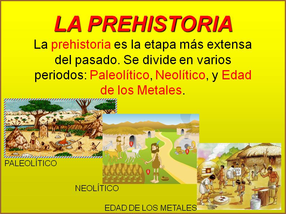 La Prehistoria: Paleolítico, Neolítico y Edad de los Metales explicados  para niños │Libro Infantil Educativo (Libros Infantiles Educativos)  (Spanish
