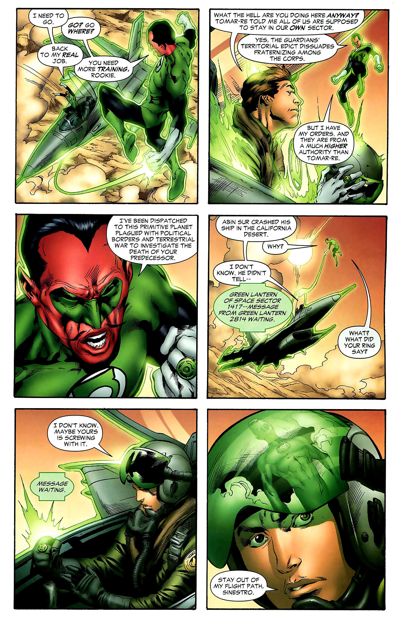 Read online Green Lantern (2005) comic -  Issue #32 - 20