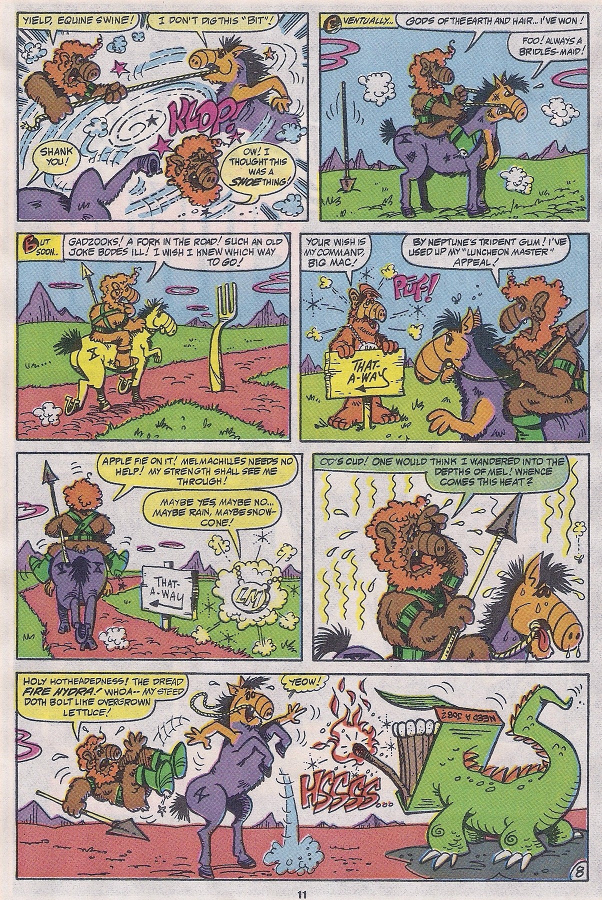 Read online ALF comic -  Issue #33 - 13