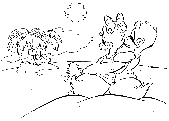 imagens pato dolnald margarida e minnie pintar Desenhos Preto e Branco pato dolnald margarida e minnie Colorir