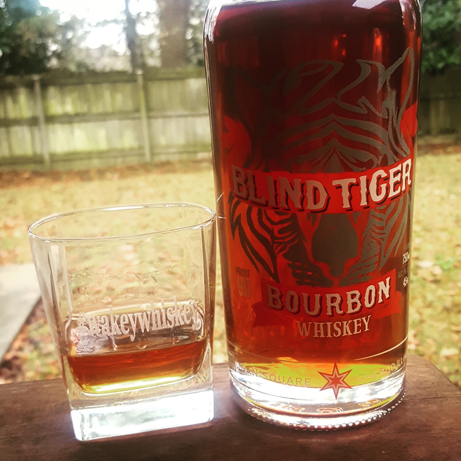 Bite and Booze Wakey Whiskey Chicago Distilling's Blind Tiger Bourbon