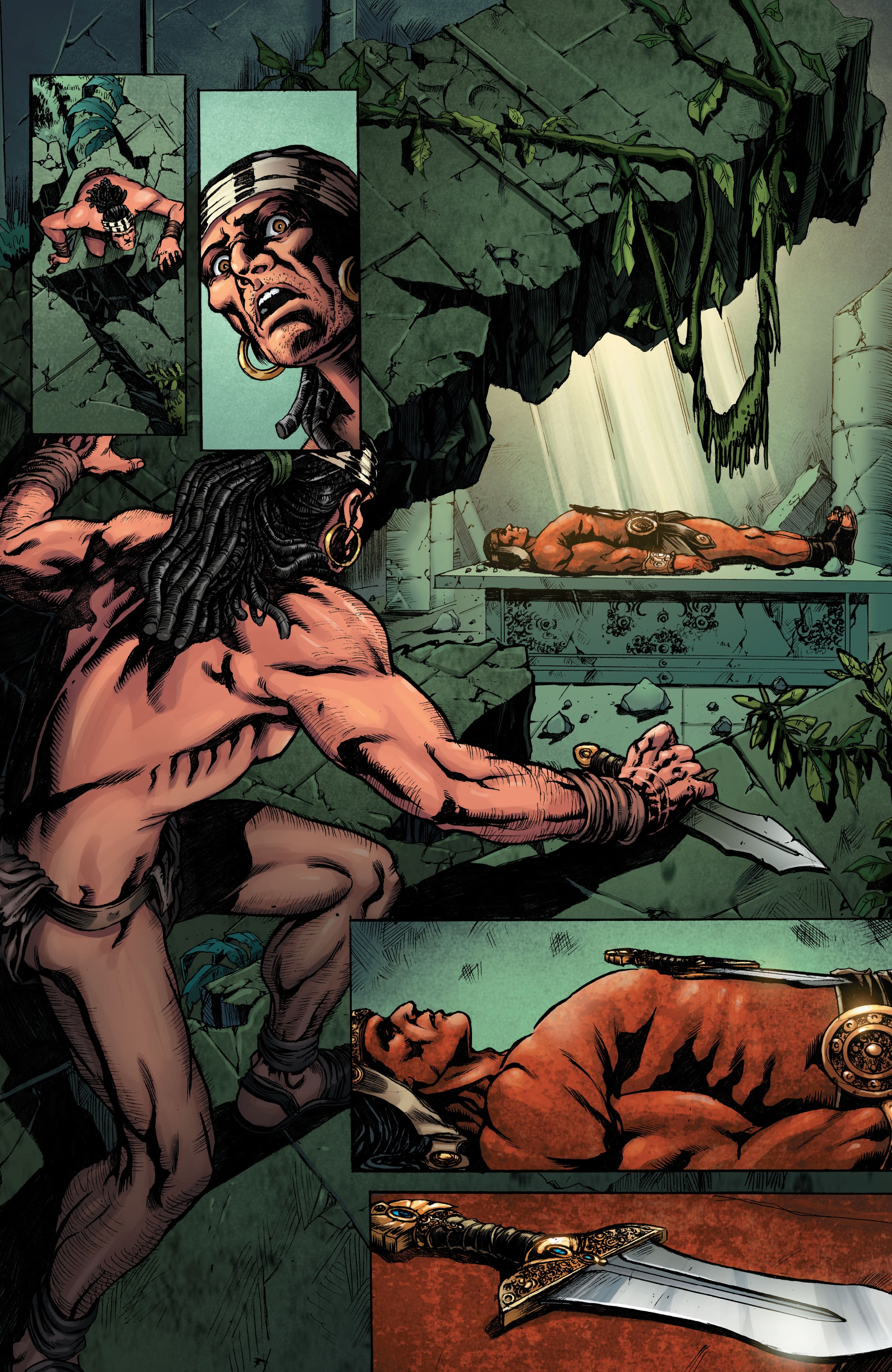 Read online Conan Chronicles Epic Collection comic -  Issue # TPB Blood In His Wake (Part 3) - 95
