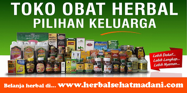Gambar toko obat herbal di Lombok