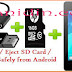 Eject External Memory Card From Android Devices