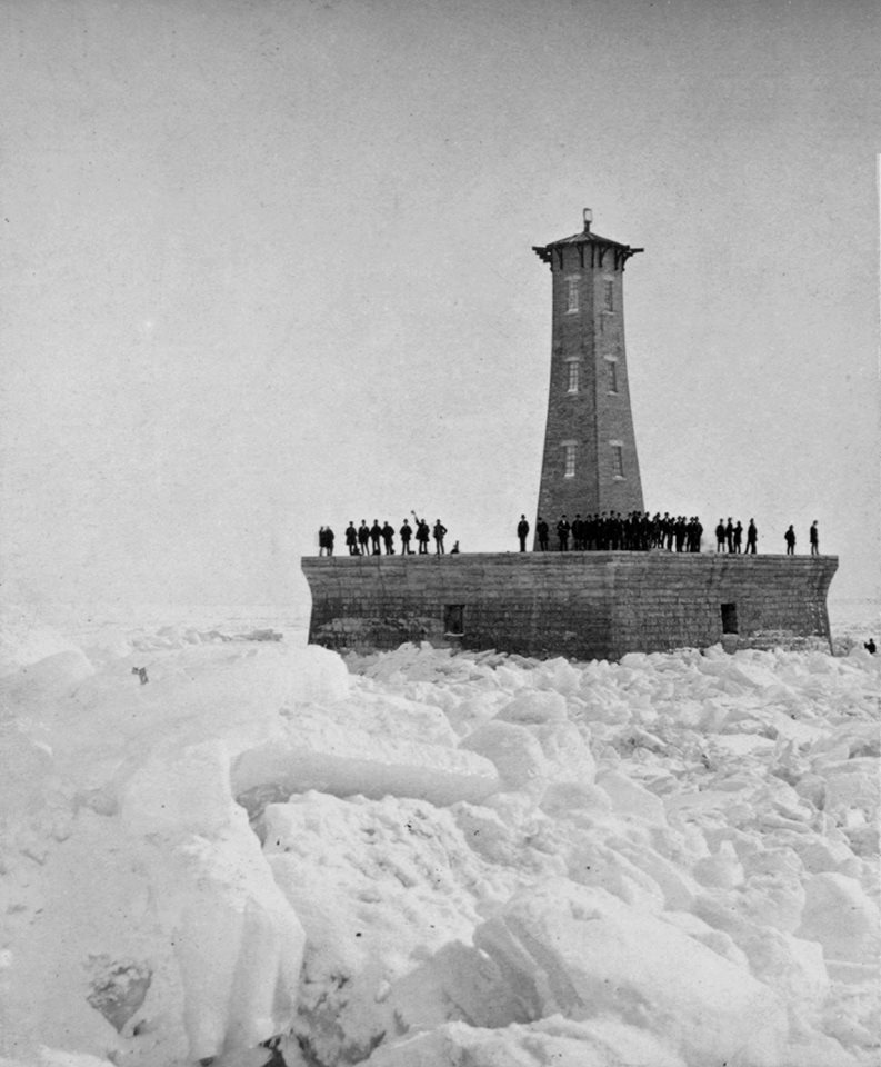 Industrial History Chicago Water Cribs