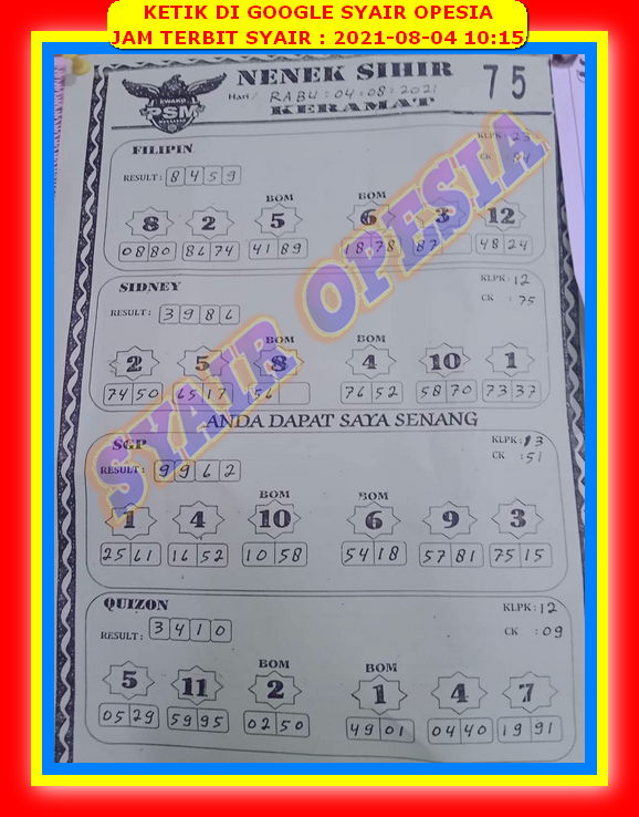 forum syair sgp