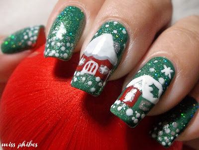 Nail art christmas