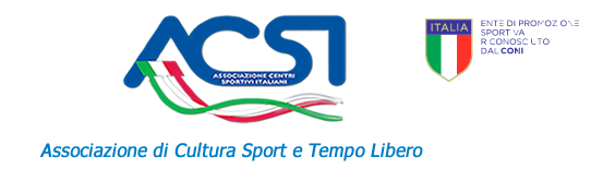 Affiliata all'Ente di Promozione Sportiva "ACSI"