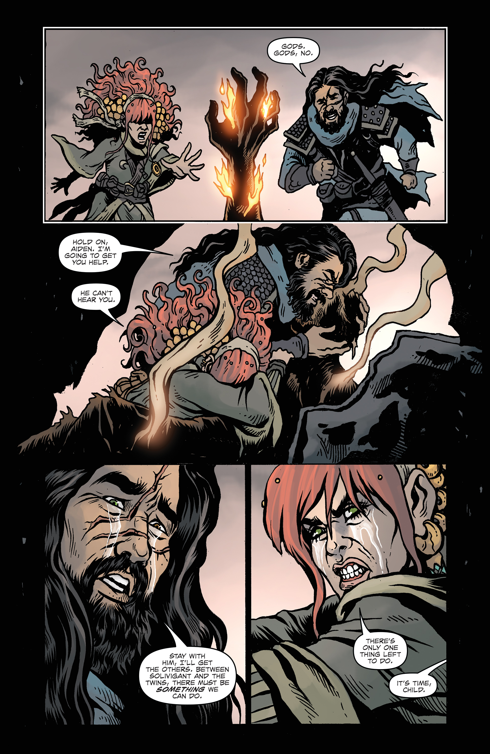Read online Dungeon & Dragons: A Darkened Wish comic -  Issue # _TPB - 101