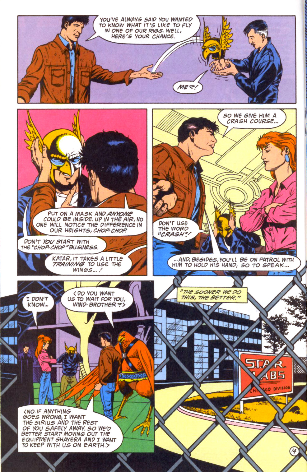 Read online Hawkworld (1990) comic -  Issue #26 - 15