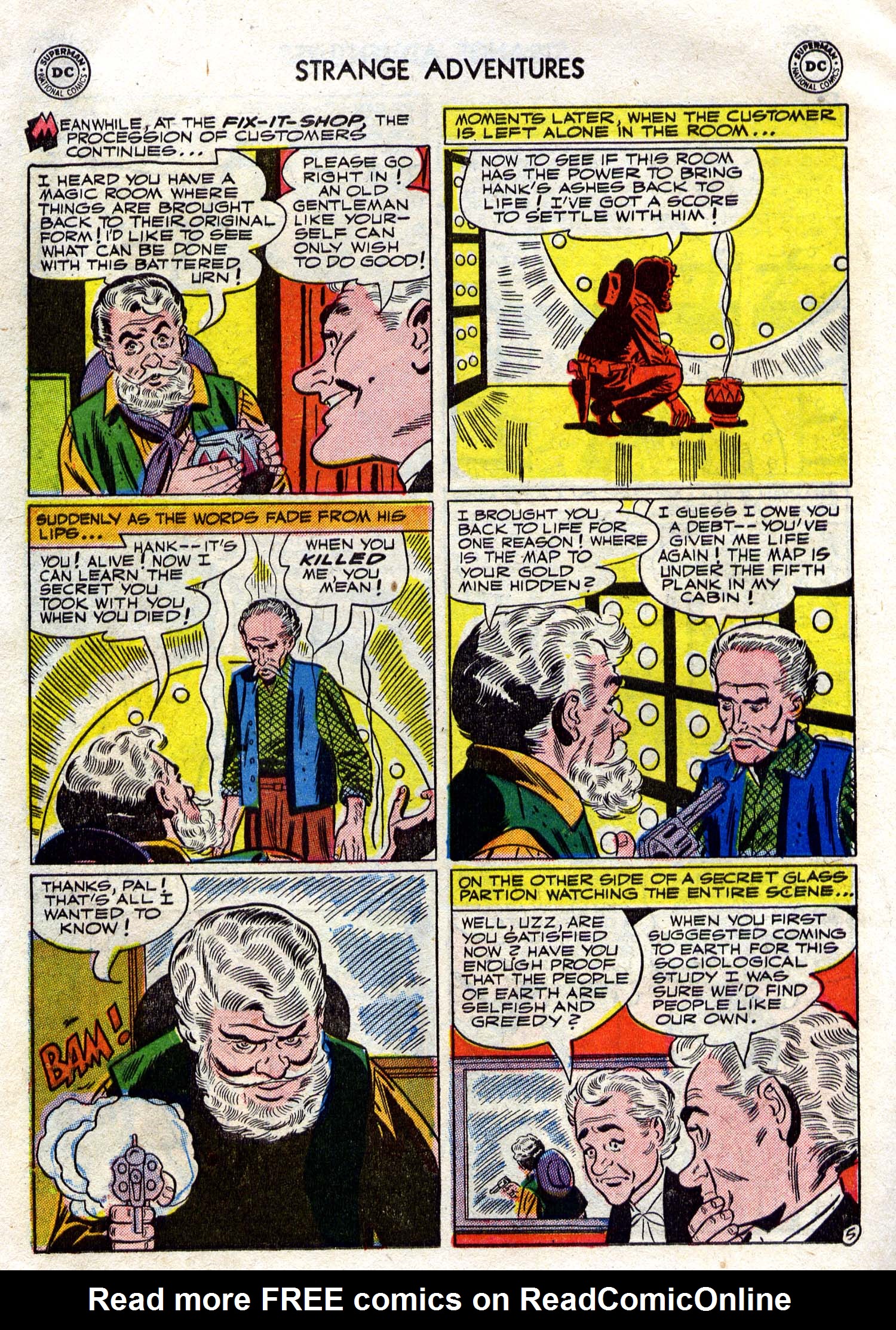 Read online Strange Adventures (1950) comic -  Issue #24 - 22