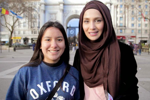 ilustrasi muslimah London