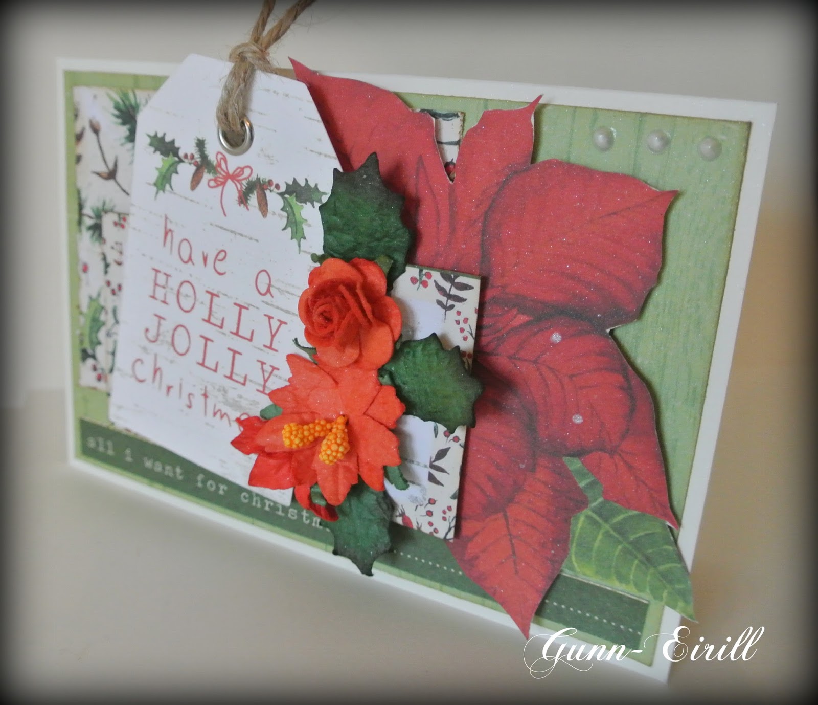 GunnEirill`s Paper Magic Christmas cards /DT Wild Orchid Crafts