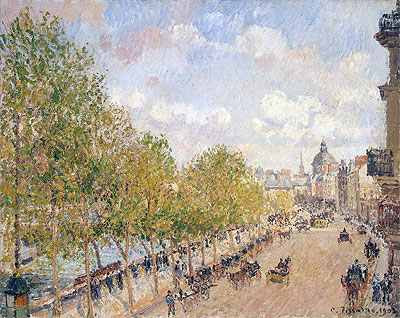 French painter Camille Pissarro classical paintings Impressionist Artist wallpapers