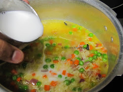 coconut milk pressure pulao cooker