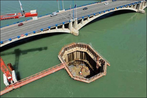 construção de uma ponte