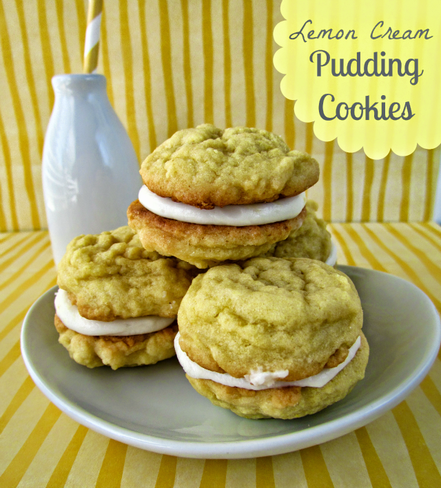 FUN RECIPE WORLD Lemon Cream Pudding Cookies Recipe