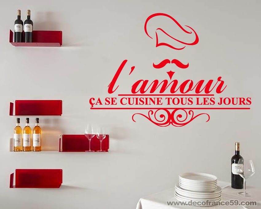 stickers muraux cuisine | Decofrance59.com