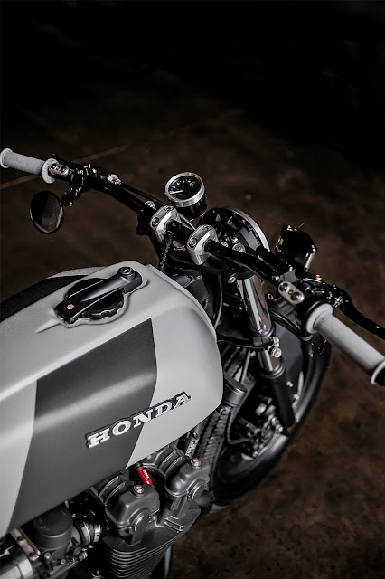 Honda CB900F By Recast Moto Hell Kustom