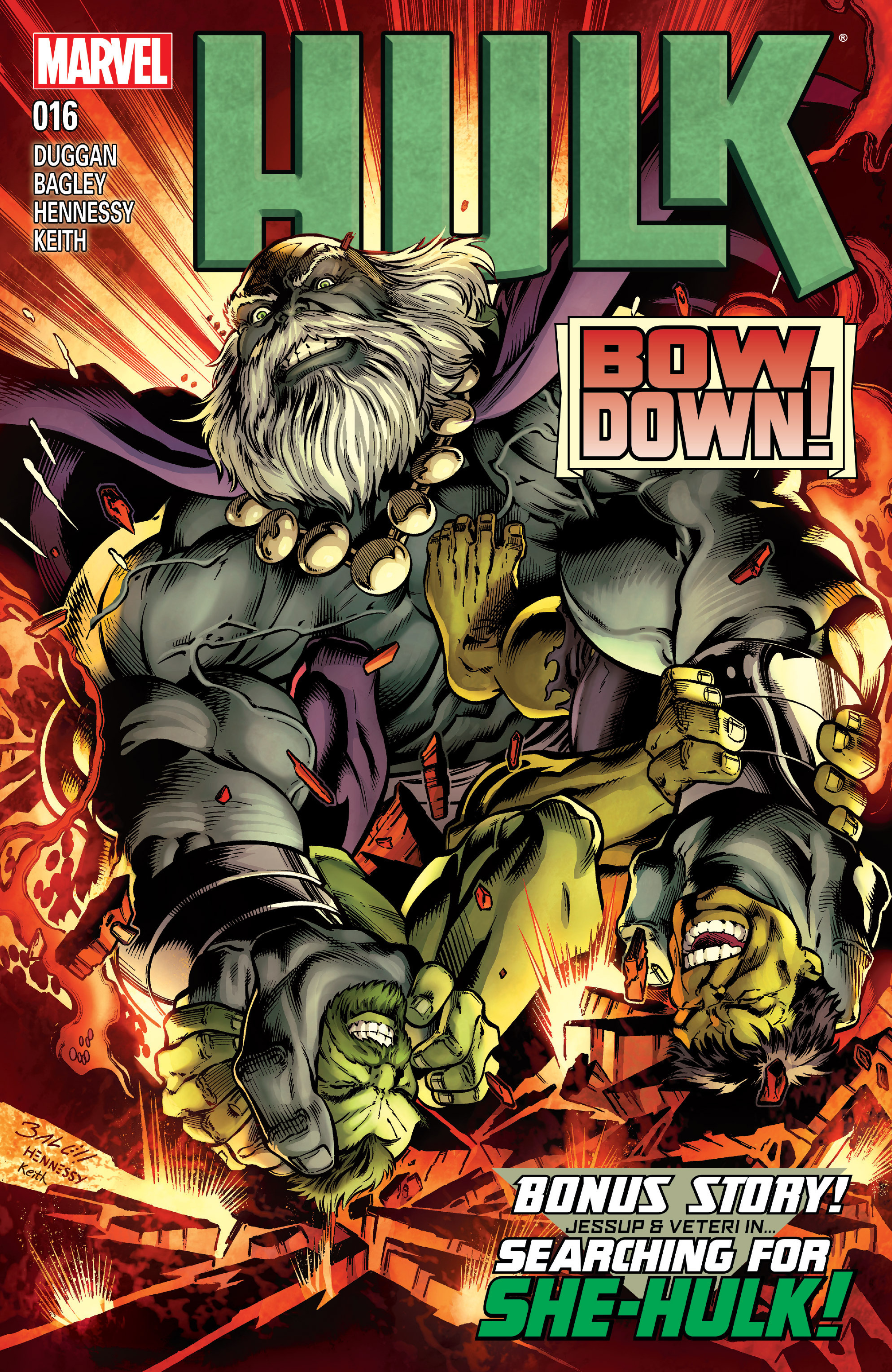 Read online Hulk (2014) comic -  Issue #16 - 1
