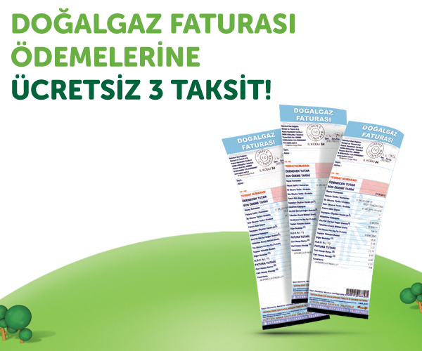 Doğalgaz Fatura Taksitlendirme Kredi Dükkanı