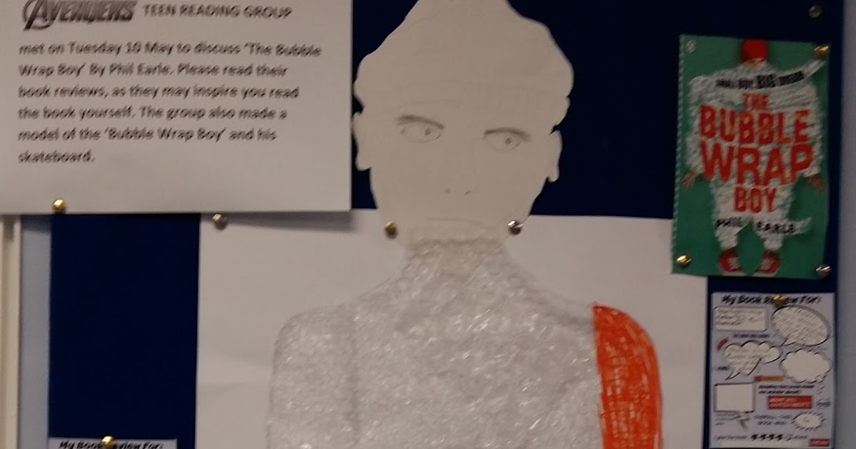 Surrey Libraries' Chatterbooks The Avengers Teen Reading Group enjoyed