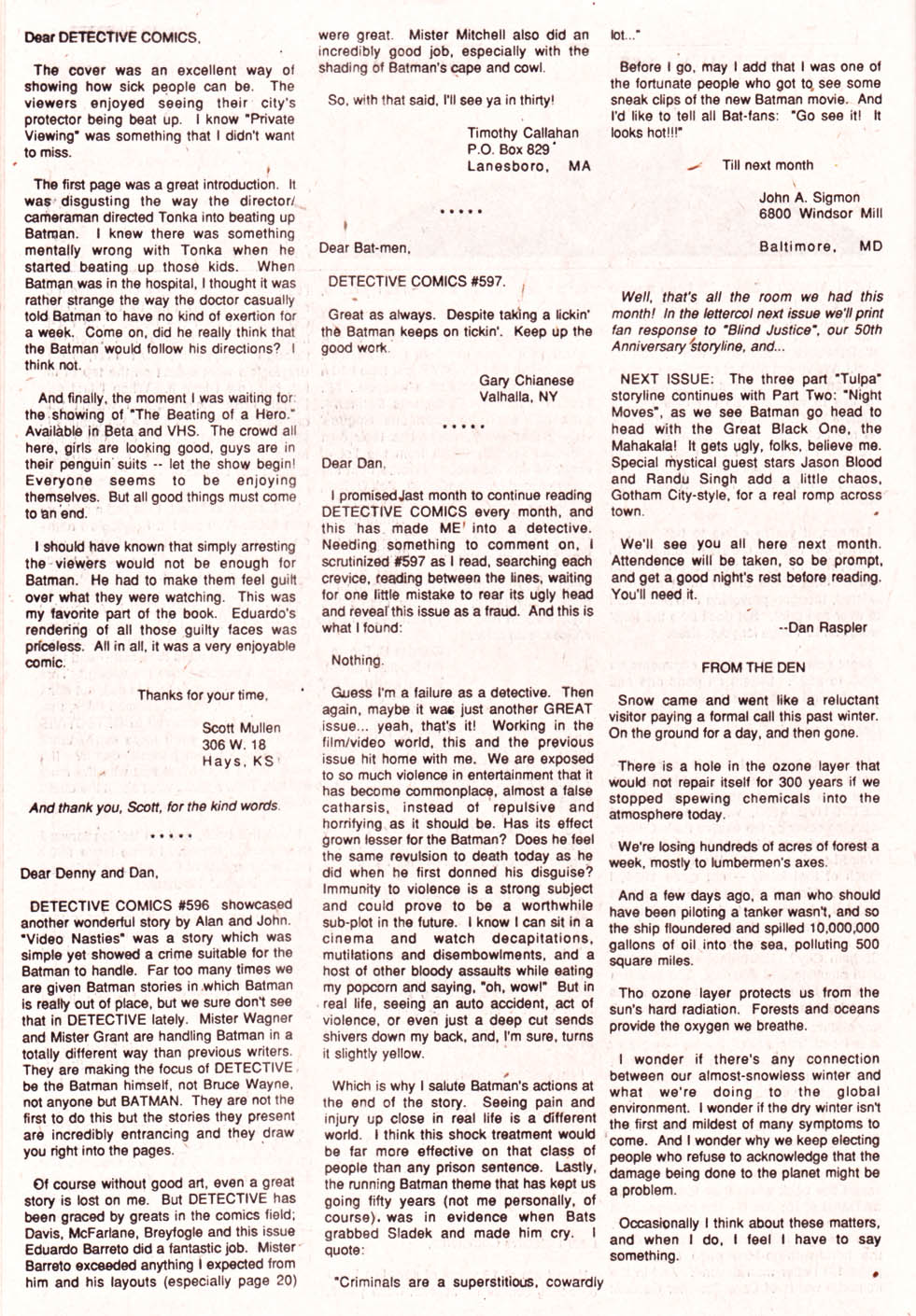 Read online Detective Comics (1937) comic -  Issue #601 - 25