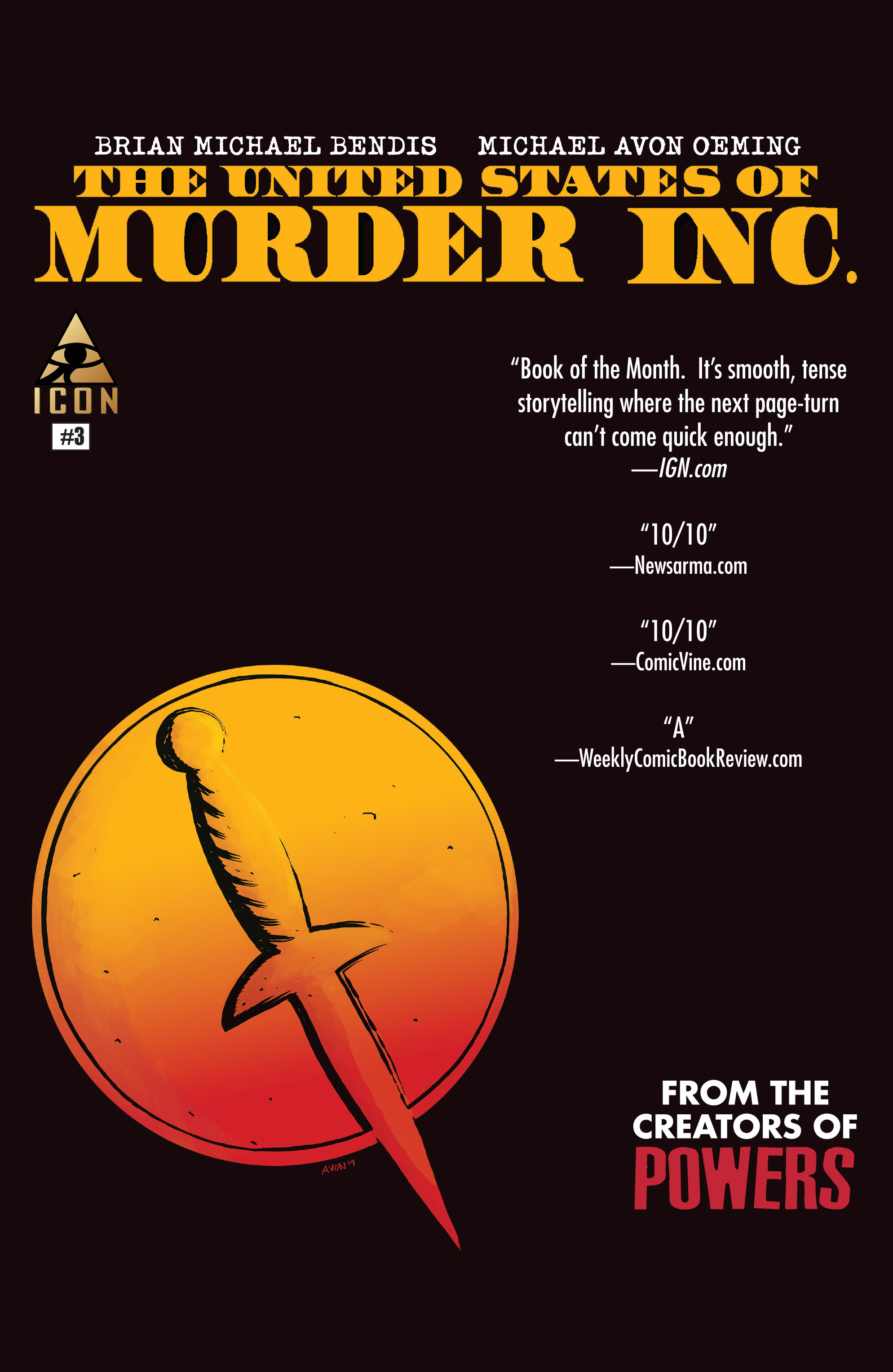 Read online The United States of Murder Inc. comic -  Issue #3 - 1