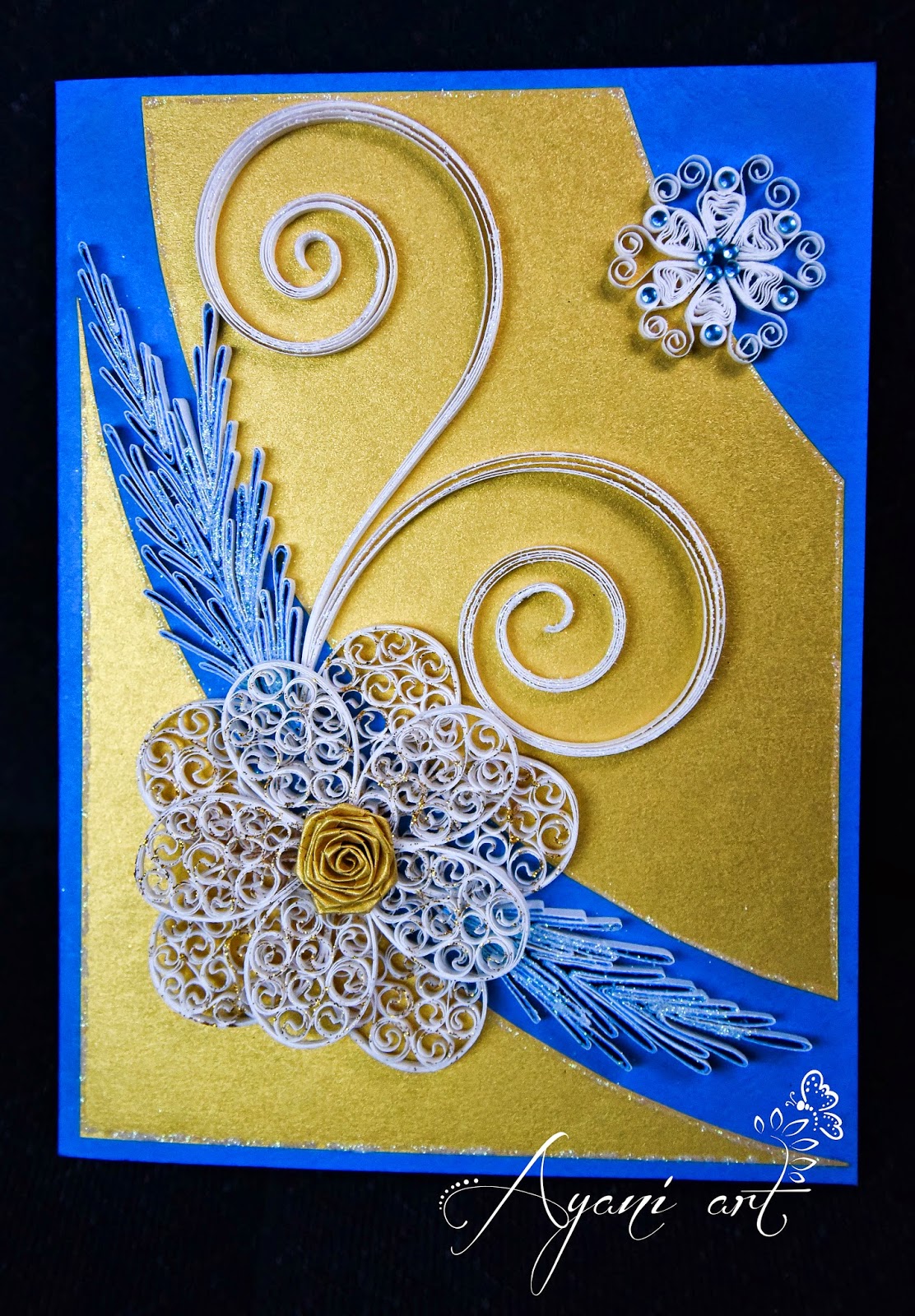 Ayani art Quilling Christmas Cards