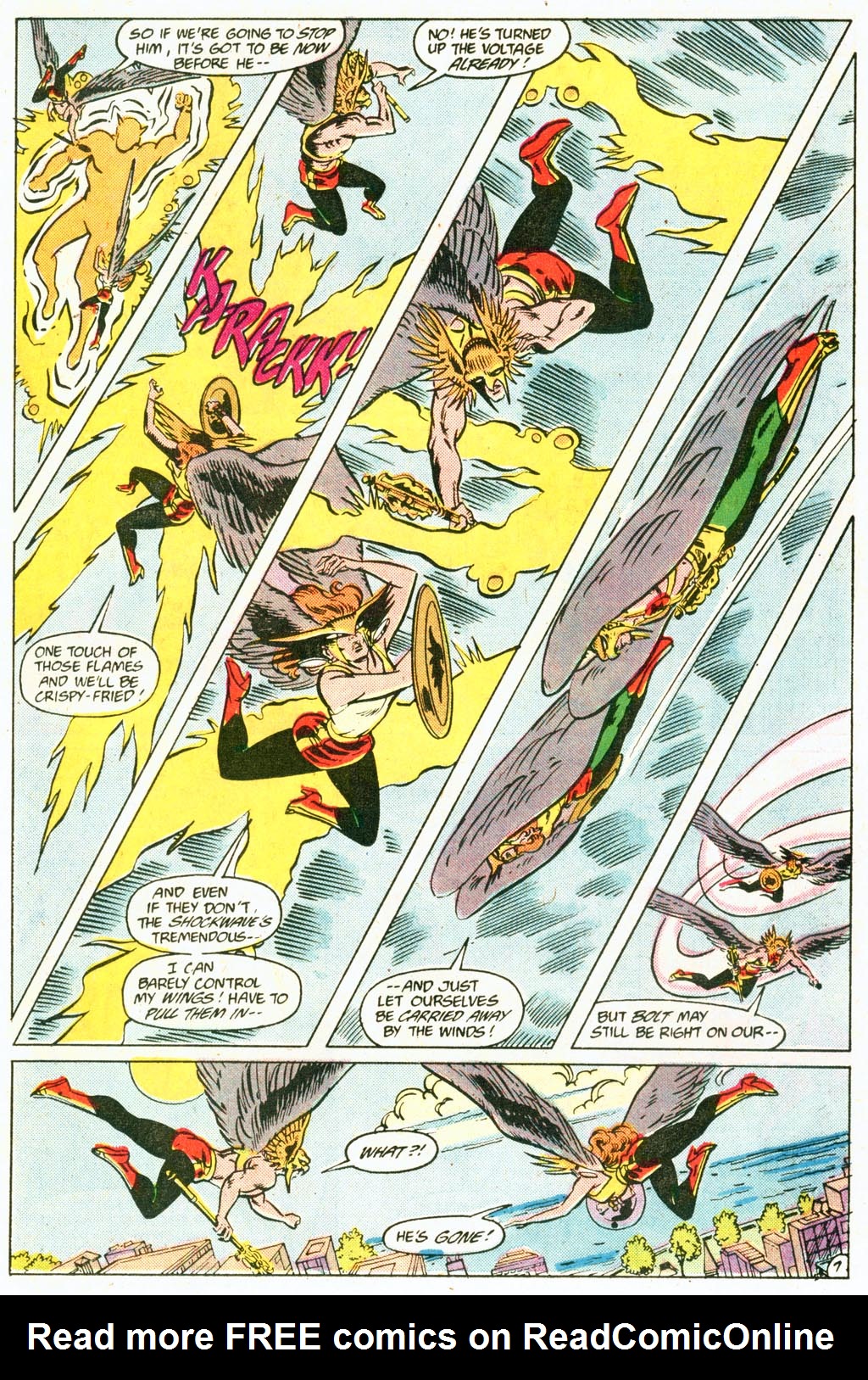 Read online Hawkman (1986) comic -  Issue #14 - 7