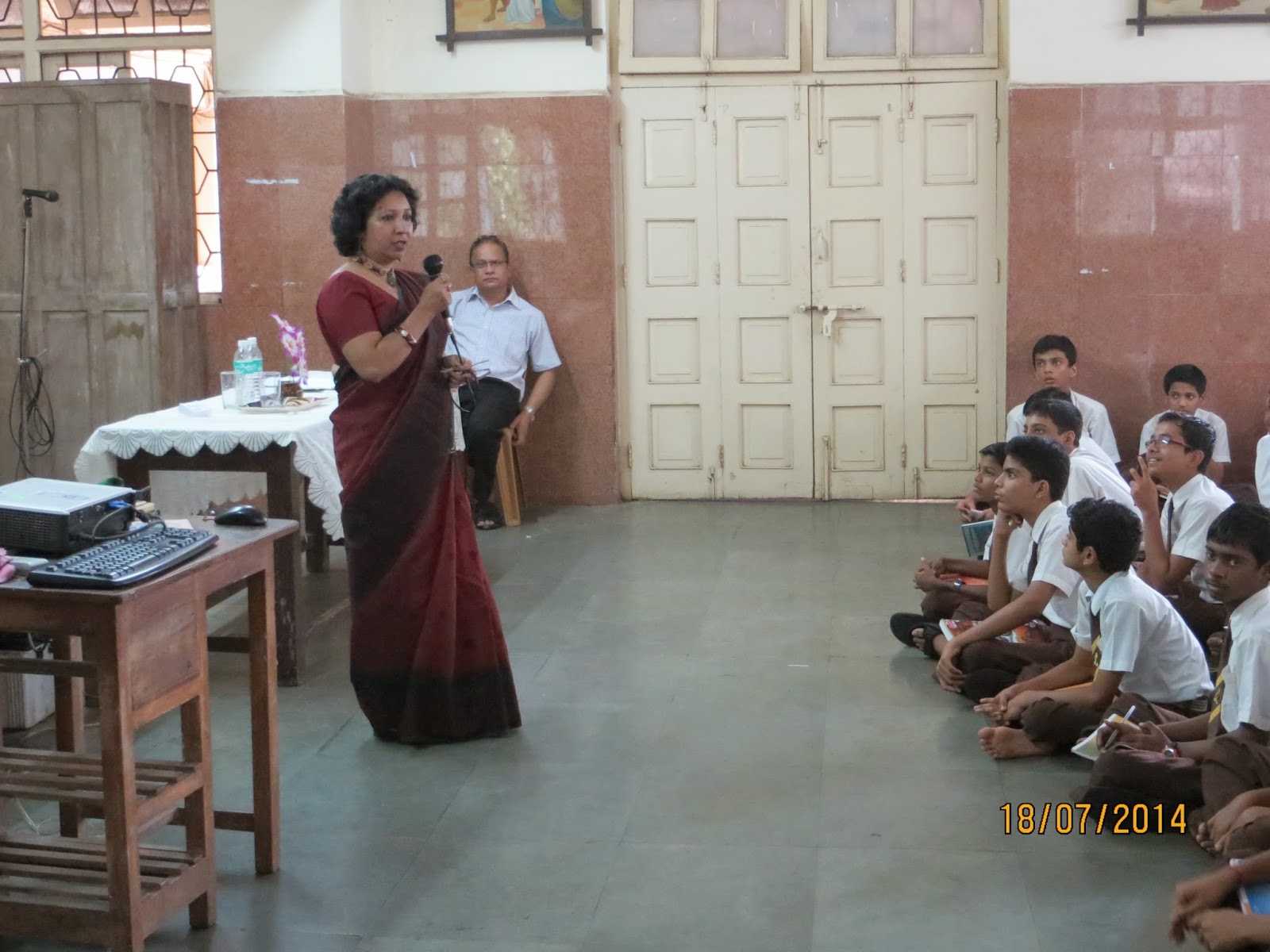 AVEC Mumbai LOURDES HIGH SCHOOL KALYAN STUDENTS' ORIENTATION