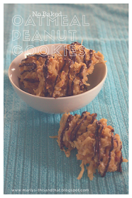 Coconut Peanut Cookies / This and That - gluten free, no bake cookies