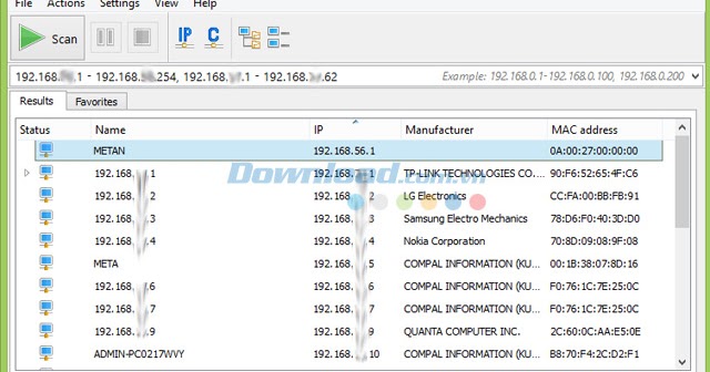 Advanced IP Scanner ~ Security and Hacking