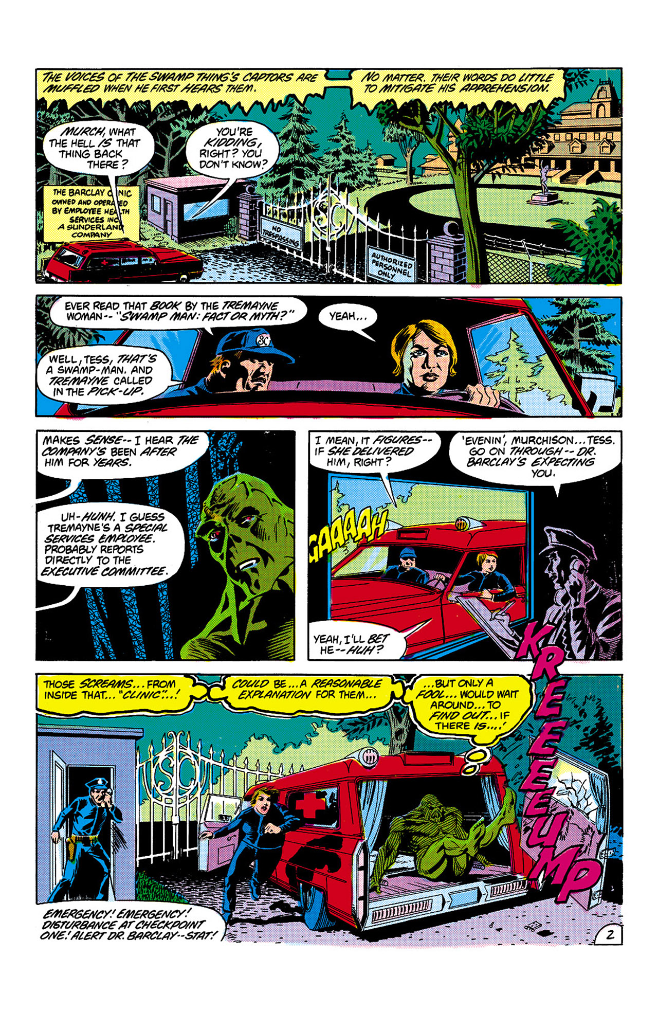 Read online Swamp Thing (1982) comic -  Issue #5 - 3