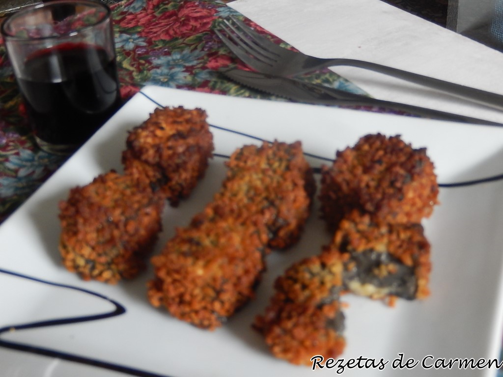 rezetas de carmen Croquetas de tinta de calamar.