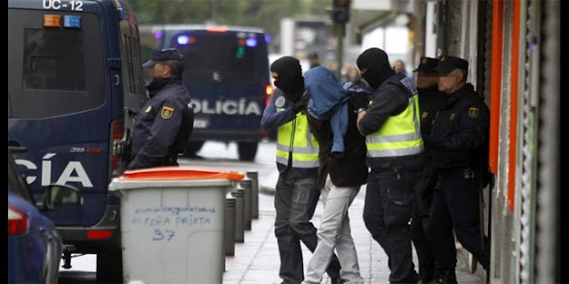 Arrestation d’un Marocain  en Espagne pour diffusion de propagande terroriste à Madrid