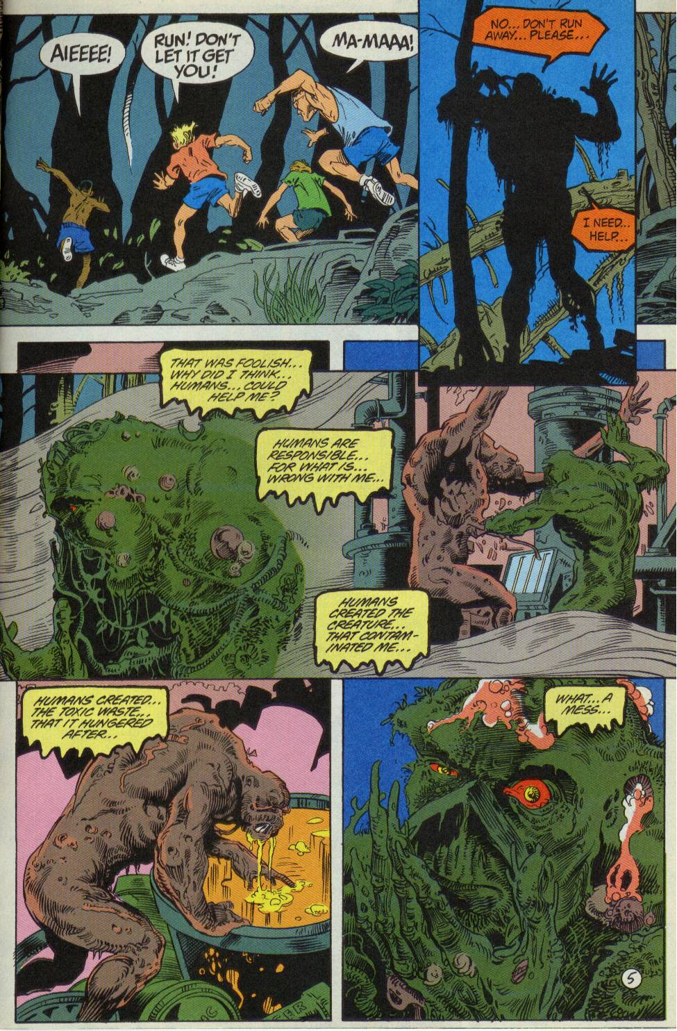 Read online Swamp Thing (1982) comic -  Issue #129 - 6