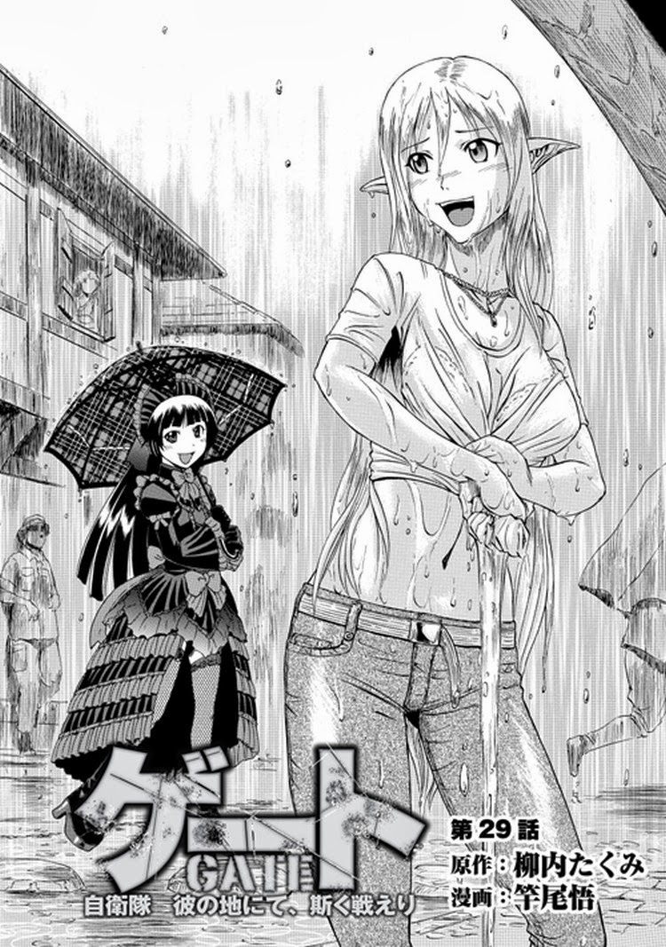 Gate Jieitai Kare No Chi Nite Kaku Tatakaeri Chapter 29 The First Step To Peace Mangahasu