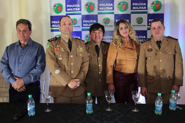 Senador Canedo: Formatura reúne autoridades municipais e militares