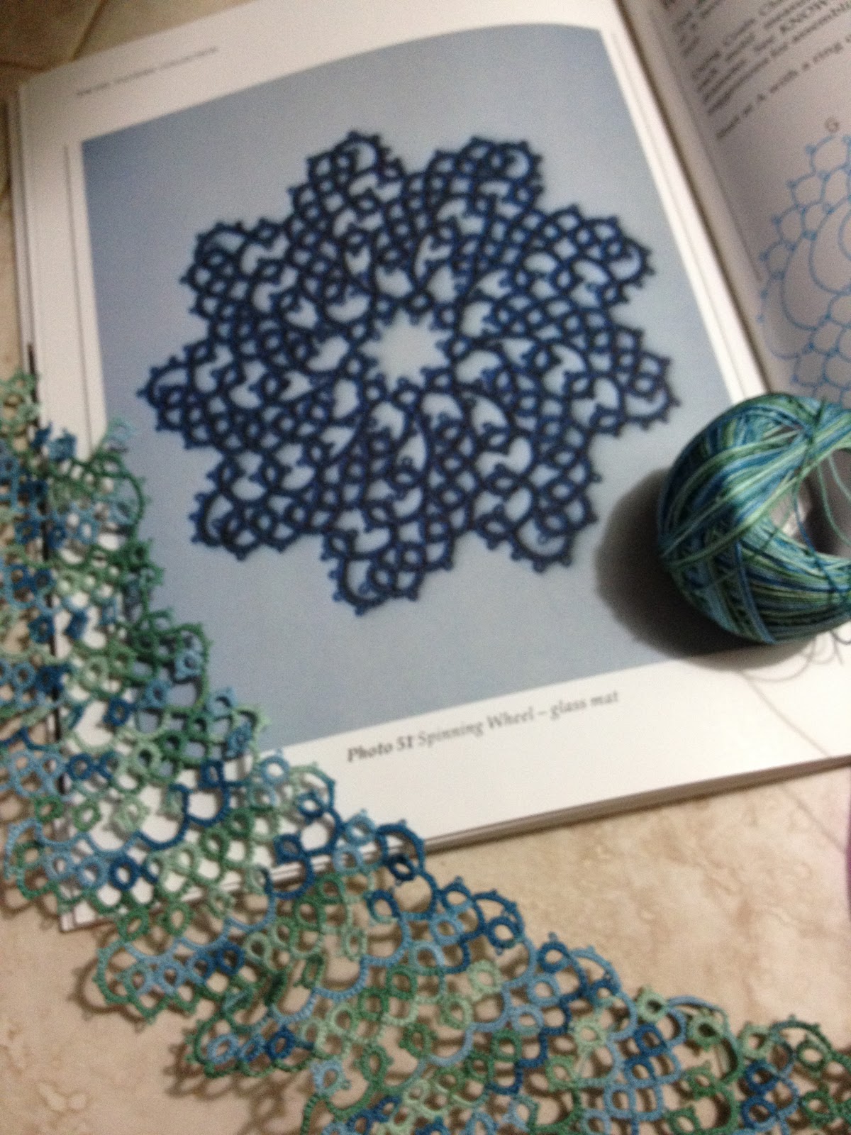 'New to Me' If my Tuesday Tatting group has to hear this...