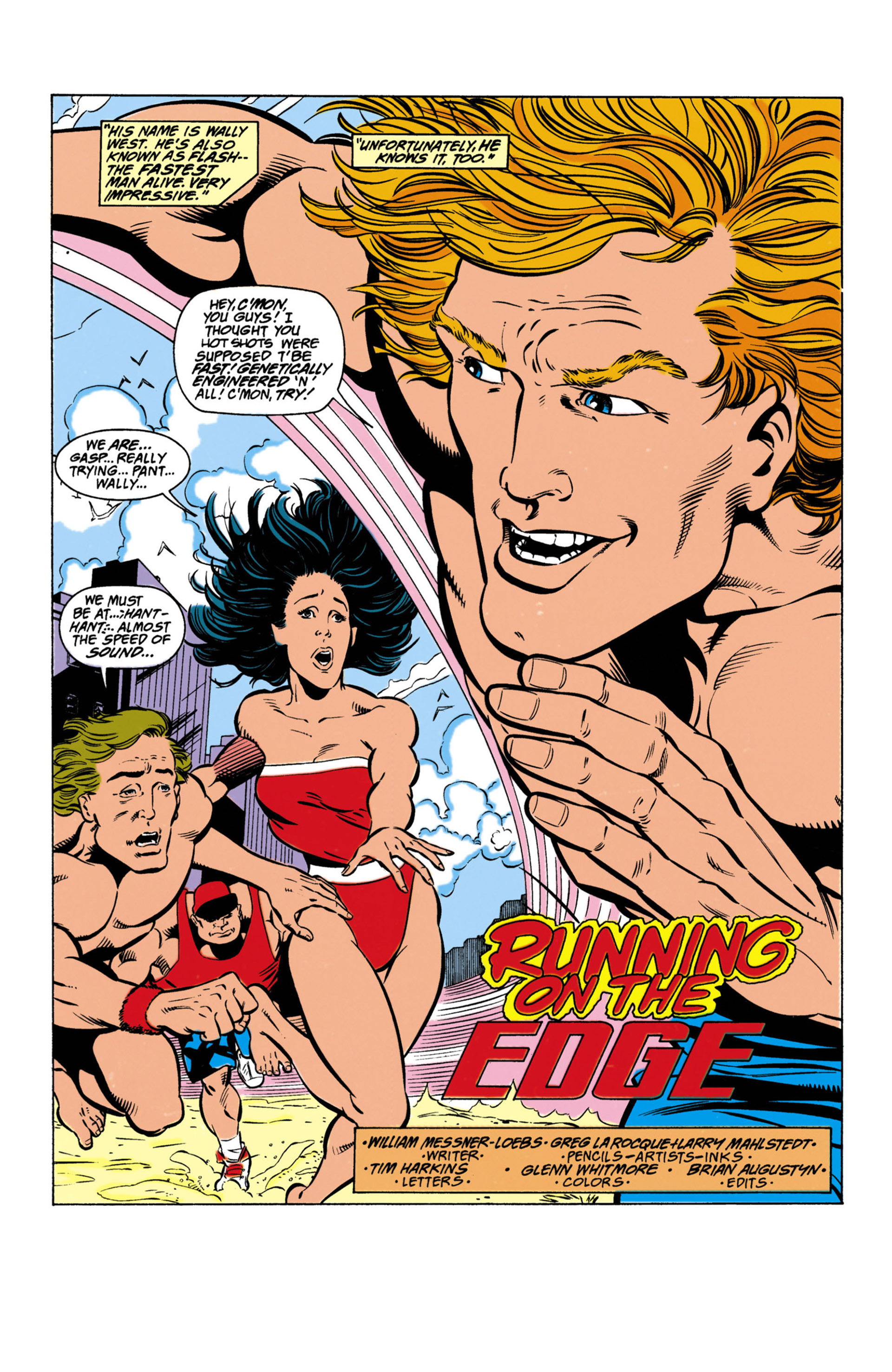 The Flash (1987) issue 36 - Page 2